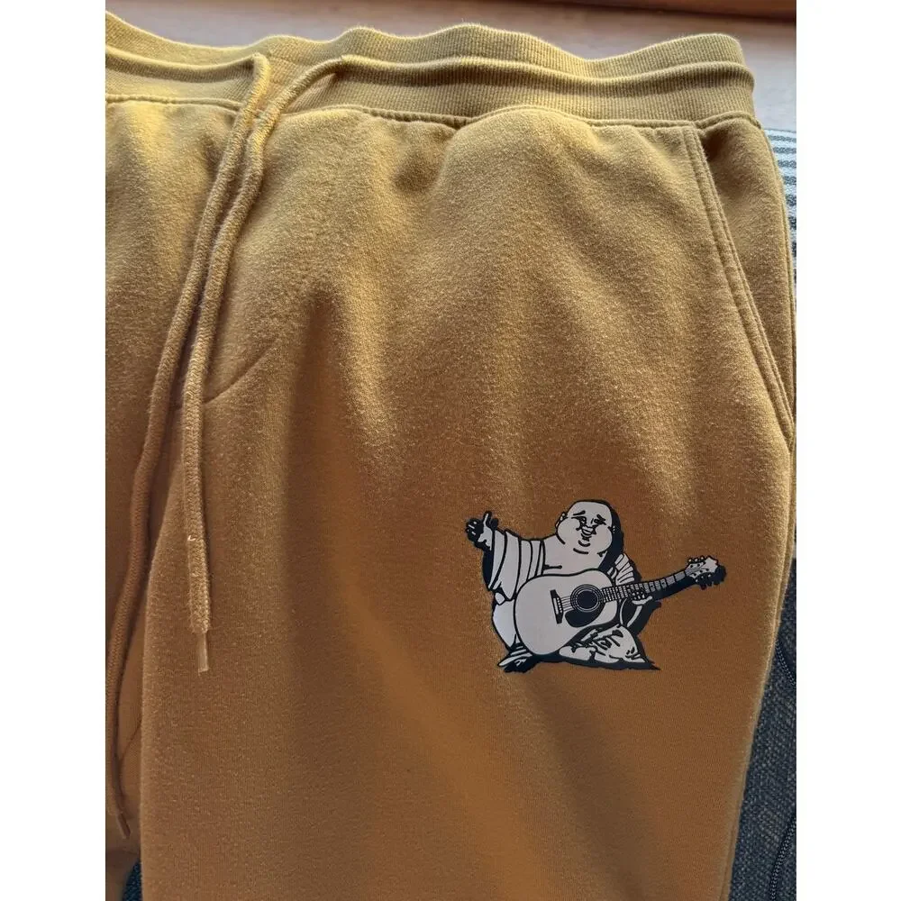 Y2K True Religion Sweatpants Buddha 2000s Drawstring Loungwear Cotton